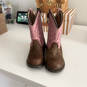 Baby girl size 3 cowgirl boots